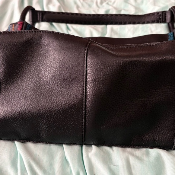 The Sak Brand boho Shoulder Bag with Hobo Shape - Picture 3 of 4